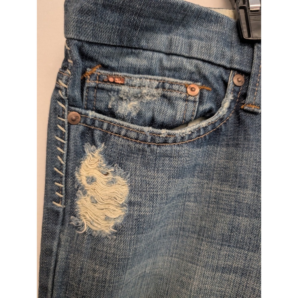 Joes Jeans Vintage Series 1971 Flare Floral Embroidered Low Rise Boot 30x32 Y2K - Picture 3 of 13